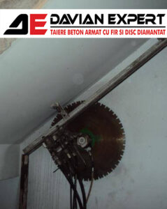 Demolare scara din beton cu disc diamantat