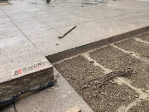 Taiat si sectionat pardoseala cu disc diamantat